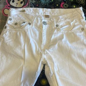 White true religion jeans